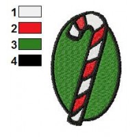 Christmas Candy Embroidery Design